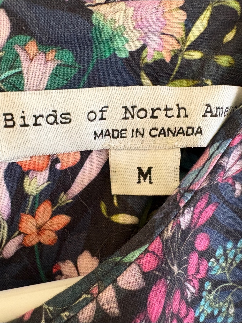 Birds of North America Floral Dress - Picture 2 of 2